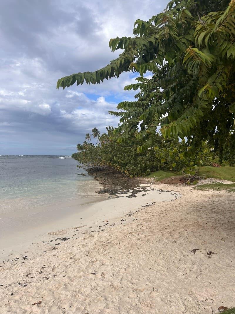 Cala apartada en República Dominicana