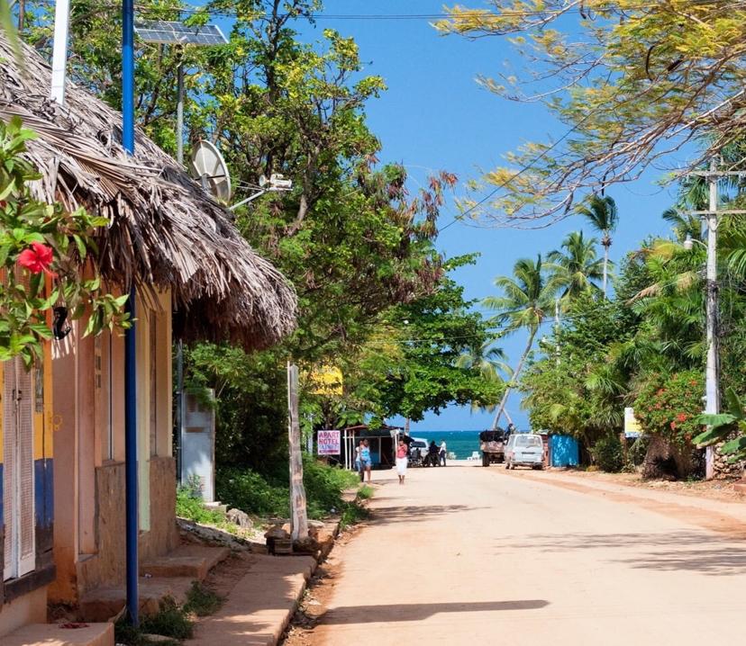 Las Galeras Aerial View